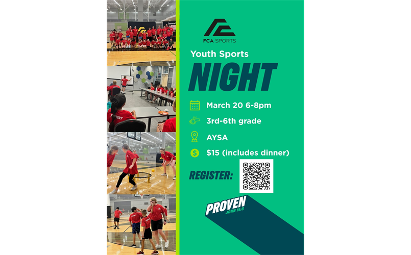 March Youth Sports Night